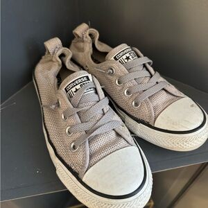 Converse Gray slip on Sneakers